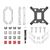 ID-COOLING SE-224-XTS LGA1150 /  LGA1151 /  LGA1155 /  LGA1156 /  LGA1200 /  LGA1700 /  SAM4 /  SAM5 70 фут3 /  мин TDP 220 Вт Вес 0.65кг