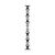 Ремешок для смарт-часов Xiaomi Smart Band 8  Chain Strap Black