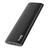 Netac NT01ZSLIM-128G-32BK Z SLIM Black USB 3.2 Gen 2 Type-C External SSD 128GB,  R / W up to 510MB / 440MB / s, with USB-C to USB-A cable and USB-A to USB-C adapter 3Y wty