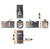 Модуль Lanmaster LAN-KCP45S6A RJ-45 Screened Cat 6A Keystone