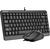 Клавиатура + мышь A4Tech Fstyler F1110 клав:черный / серый мышь:черный / серый USB Multimedia  (F1110 GREY)