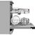 Посудомоечная машина Weissgauff DW 6038 X Inverter серебристый  (полноразмерная)