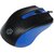 Мышь Oklick 225M черный / синий оптическая  (1200dpi) USB  (2but)