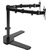 Кронштейн для мониторов ЖК Buro M042 черный 17"-27" макс.8кг настольный поворот и наклон