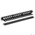 Cabeus JB07-1U-BK Кабельный органайзер 19" 1U с крышкой,  металлический,  цвет черный  (RAL9004)