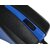 Мышь Oklick 225M черный / синий оптическая  (1200dpi) USB  (2but)