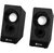 Колонки Oklick OK-165 2.0 черный 6Вт портативные