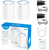Бесшовный Mesh роутер Cudy M1200  (M1200 2-PACK) AC1200 Wi-Fi белый  (упак.:2шт)