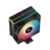 Кулер для процессора DEEPCOOL AG400 BK ARGB V2 LGA1851 / 1700 / 1200 / 115X / AM5 / AM4  (18шт / кор,  TDP 220W,  PWM,  ARGB Fan 120mm,  4 тепл. трубки,  черный) RET