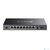 Коммутатор /  8-port gigabit Smart PoE+ Switch with 2 SFP uplink ports, desktop mount,  8 802.3af / at compliant PoE+ ports,  2 SFP uplink ports,  58W PoE budget,  L2 switch features