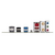 GIGABYTE B650I AX,  AM5,  B650,  2*DDR5,  DP+HDMI,   2 SATA 6 Гб / с,  M2,  Audio,  Gb LAN,  USB 3.2,  USB 2.0,  Type-C,  mITX