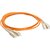 Кабель Патч-корд Lanmaster LAN-2SC-2SC / OM3-2.0 2x50 / 125 OM3 SC дуплекс-SC дуплекс 2м LSZH оранжевый