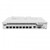 MikroTik Cloud Router Switch 309-1G-8S+IN with Dual core 800MHz CPU,  512MB RAM,  1xGigabit LAN,  8 x SFP+ cages,  RouterOS L5 or SwitchOS  (dual boot),  passive desktop case,  rackmount ears,  PSU