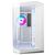 Корпус MSI MAG Pano 100R PZ WHITE ,  Mid Tower,  ATX,  2xUSB 3.2 Gen 1,  1xUSB 3.2 Gen2 Type-C,  3x120mm ARGB Reverse Blade Fan,  1x120mm ARGB Fan,  ARGB+PWM Control Board, Tempered Glass Window,  Brown Box