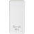 Buro BPW10E Мобильный аккумулятор 10000mAh 2A 2xUSB беспроводная зарядка белый  (BPW10E10PWT)
