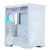 ZALMAN Z9 Iceberg MS,  EATX,  WHITE,  WINDOW,  4x3.5",  5x2.5",  2xUSB2.0,  2xUSB3.0,  1xUSB 3.1 Gen2 Type-C,  FRONT 3x140mm ARGB,  REAR 1x140mm ARGB