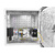 CMO ШТВ-НЭ-4.4.25-3ААА-Т2 Шкаф ЭКОНОМ уличный всепогодный настенный укомплектованный  (В400  Ш400  Г250),  комплектация T2-IP65