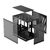 Корпус Ocypus Iota C70 ARGB без БП Black  (Iota-C70-BKD600XX-GL)