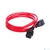 REM Шнур питания с фиксатором IEC 60320 C19 / IEC 60320 C20,  16 А  /  250 В  (3 ? 1, 5),  длина 3 м,  красный R-16-Cord-C19-C20-3-Red