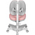 Кресло детское Cactus CS-CHR-3604PK розовый крестов. пластик серый