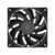 Вентилятор для корпуса Ocypus Gamma F12 BK,  120x120x25mm,  3-PIN,  1300 RPM,  24.5 DBA MAX,  HYDRO BEARING