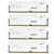 Память оперативная /  Kingston 64GB 6000MT / s DDR5 CL40 DIMM  (Kit of 4) FURY Beast White RGB XMP