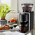Кофемолка Kitfort КТ-787 200Вт сист.помол.:жернова вместим.:250гр черный / серебристый
