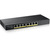 Гибридный Smart L2 коммутатор PoE+ Zyxel NebulaFlex GS1915-8EP,  8xGE PoE+,  бесшумный  (без вентилятора),  бюджет PoE 60 Вт,  автономное / облачное управление