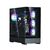 корпус ZALMAN P40 Prism Plus,  ATX,  BLACK,  WINDOW,  3xCombo  (3.5'' or 2.5"),  1xUSB TYPE-C,  2xUSB3.0,  SIDE 3x120mm ARGB,  REAR 1x120mm ARGB