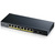 PoE+ Zyxel GS1100-10HP,  8xGE PoE+,  2xSFP,  настольный,  бесшумный,  бюджет PoE 130 Вт,  Kensigton lock