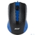 Мышь Acer OMW011 черный / синий оптическая  (1200dpi) USB  (3but)