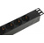 ITK PH12-7D1-P PDU 7 розеток DIN49440  (нем. cтанд.) с LED выключателем,  1U,  шнур 2м вилка DIN49441  (нем. станд.),  профиль из ПВХ,  черный