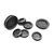 Корпус ACD XG387 Metal case IP65,  200*120*80mm,  металлический,  3 отверстия  (28 + 28 + 23мм) с резиновыми заглушками,  цвет серебристый,  совместим с Raspberry Pi 3B,  3B+,  4,  Orange Pi