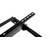 Кронштейн для телевизора Holder T4925-B черный 26"-55" макс.45кг настенный наклон