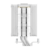 Кулер для процессора Ocypus Iota A40 WH Dual Fan,  2x120mm FAN,  Display Panel,  4 HEAT PIPES,  4-PIN PWM,  500-2000 RPM,  29DBA,  FDB,  LGA115X / 1200 / 1700 / 18XX,  AM4 / AM5