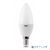 Лампа светодиодная Gauss Elementary 6Вт цок.:E14 свеча 220B 6500K св.свеч.бел.хол. C37  (упак.:10шт)  (33136)