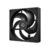 Вентилятор ID-Cooling AS-140-K 140x140x25mm черный 4-pin 14-30dB 200gr Ret