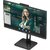 Монитор AOC 27" Pro Q27P3QW черный IPS LED 16:9 HDMI M / M Cam матовая HAS Piv 1000:1 350cd 178гр / 178гр 2560x1440 75Hz DP QHD USB 6.6кг