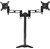 Кронштейн для мониторов Cactus CS-VM-D08-BK черный 13"-27" макс.8кг настольный поворот и наклон