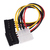 Кабель GoPower MOLEX  (f)-2SATA  (m) 0.2м PVC RoHS  (1 / 500)