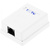 Розетка TWT  (TWT-SM1-45-WH) настенная 1 порт RJ-45 категории 5е. UTP. белая