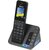 Panasonic KX-TGH220RUB Беспроводной телефон DECT Цветной,  АОН,  автоответчик,  черный