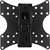 Кронштейн для телевизора Ultramounts UM 876 черный 23"-42" макс.20кг настенный поворот и наклон