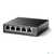 5-port 10 / 100 Mbps unmanaged switch with 4 PoE ports,  metal case,  desktop installation,  PoE budget-41w