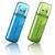 Накопитель USB flash 32ГБ Silicon Power "Helios 101" SP032GBUF2101V1N,  зеленый  (USB2.0)