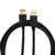 Bion Кабель удлинительный USB 2.0 A-A  (m-f),  позолоченные контакты,  ферритовые кольца,  3м,  черный [BXP-CCF-USB2-AMAF-030]