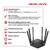 Роутер Mercusys MR50G двухдиапазонный гигабитный Wi-Fi,  до 600 Мбит / с на 2, 4 ГГц + до 1300 Мбит / с на 5 ГГц,  6 фиксированных внешних антенн,  2 гигабитных порта LAN,  1 гигабитный порт WAN