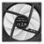 Вентилятор для корпуса Deepcool FD12 ARGB 120х120x25 черный 4-pin 26.9дБ  (R-FD12-BKAPN1-G) Ret