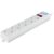 Power Cube SPG-B-10-WHITE Сетевой фильтр 3m,  белый,  5 розеток