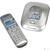 Panasonic KX-TG2511RUS АОН,  дисплей,  подсветка дисплея, часы,  50 ном.,  полифония,  спикерфон  (серебристый)